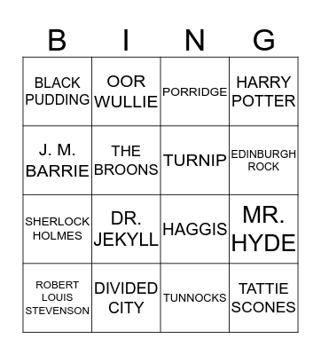 BOOK BINGO Card