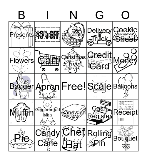 JINGLE BINGO! Bingo Card