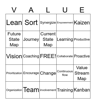 Fiserv PI Celebraton Bingo Card