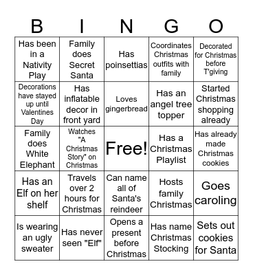 Mugs and Muffins 2017 BINGO Card