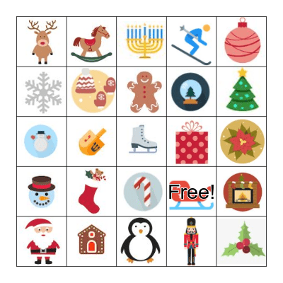 GGHS WINTER BINGO Card