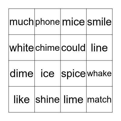 BINGO! Bingo Card