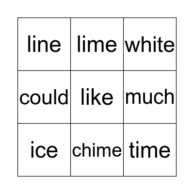 BINGO! Bingo Card