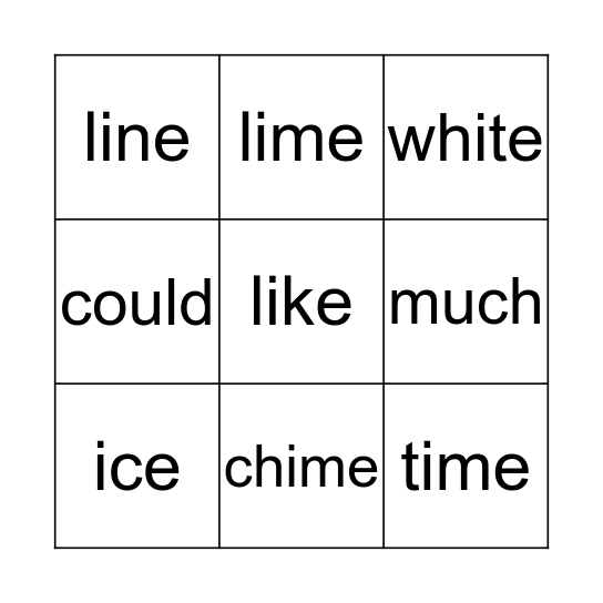 BINGO! Bingo Card