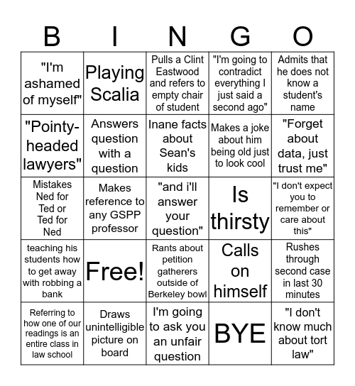 Farhang bingo for PP220 Bingo Card