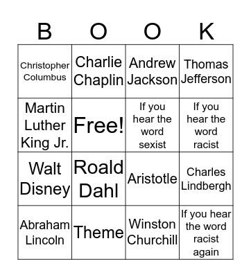 Necromancy Bingo Card