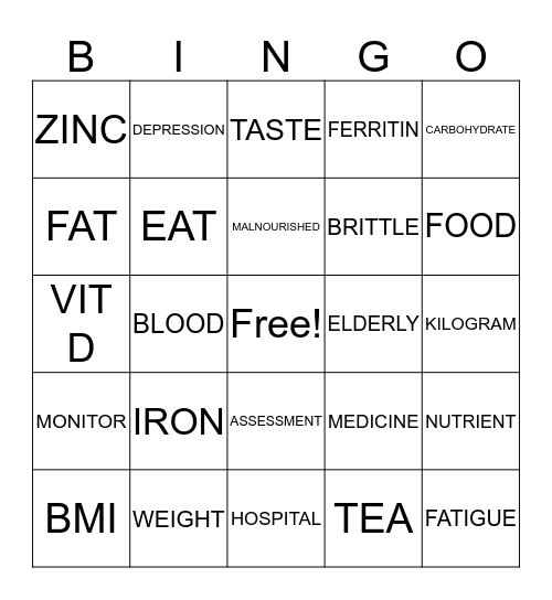 Keeping Up With Mr.TP Bingo Card