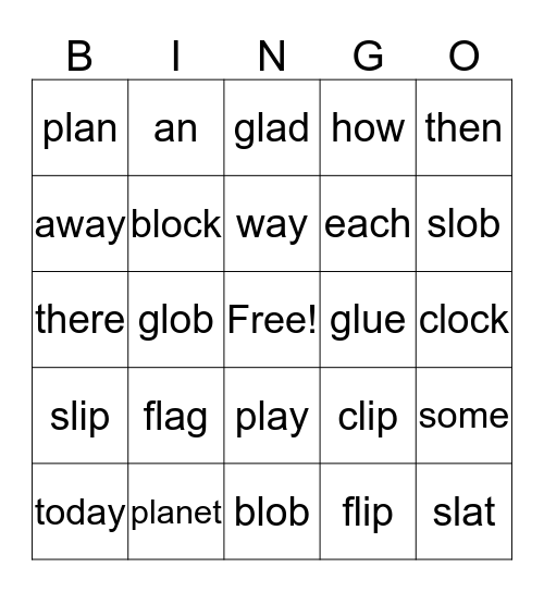 Constant Blends for Aamir Bingo Card