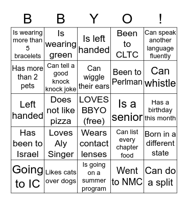 Miz Hadarom BBYbingO Card