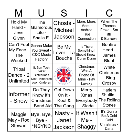 205 Bingo Card