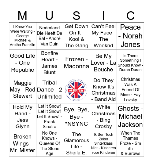 206 Bingo Card