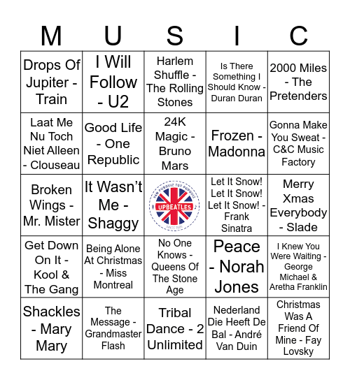 211 Bingo Card