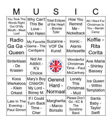 302 Bingo Card