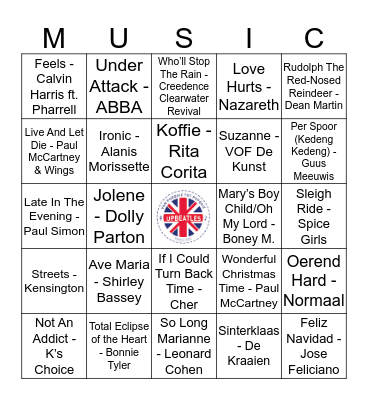 312 Bingo Card