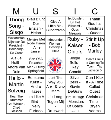 403 Bingo Card