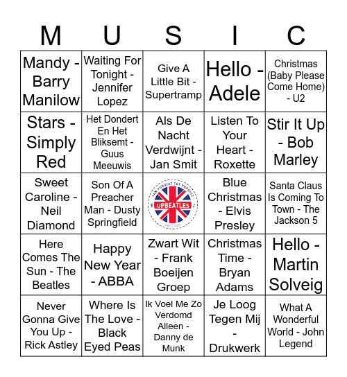 408 Bingo Card