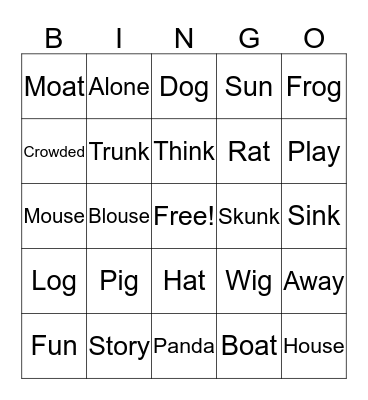 What this story needs is a Pig in a Wig BINGO Card