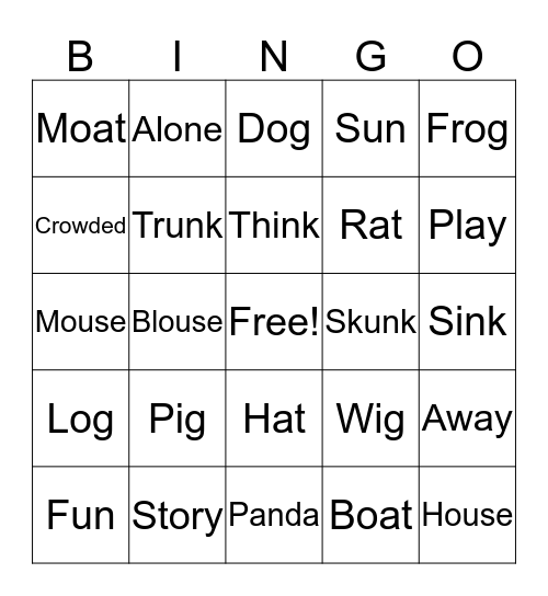 What this story needs is a Pig in a Wig BINGO Card