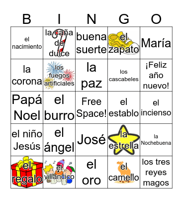 ¡OLE! Bingo Card