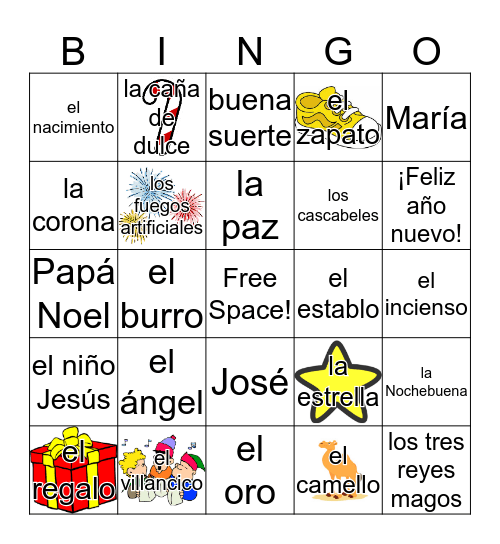 ¡OLE! Bingo Card