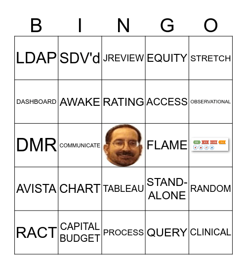 DATA MANAGEMENT BINGO Card