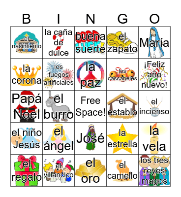 ¡OLE! Bingo Card