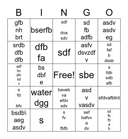 Happy Birthday Sambath  Bingo Card