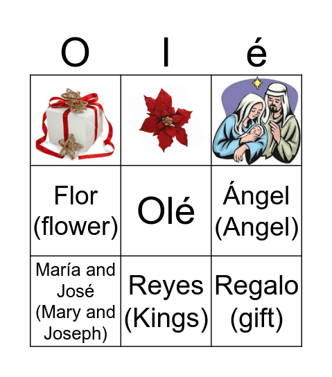 Olé Bingo Card