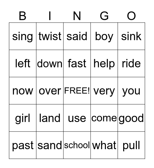 Week 6-end blends Bingo Card