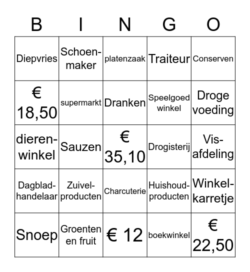 Optel Bingo Card