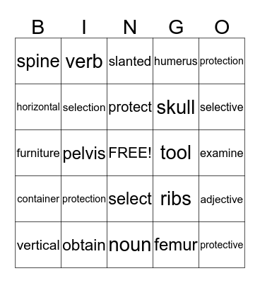 Comprehension Bingo I Bingo Card