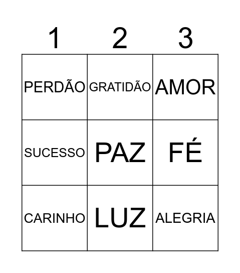 FAMÍLIA DIÓGENES - NATAL 2017 - Bingo Card