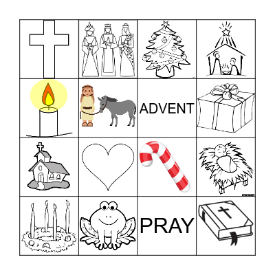 Advent Bingo Card