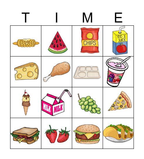 bingo luncheon clipart