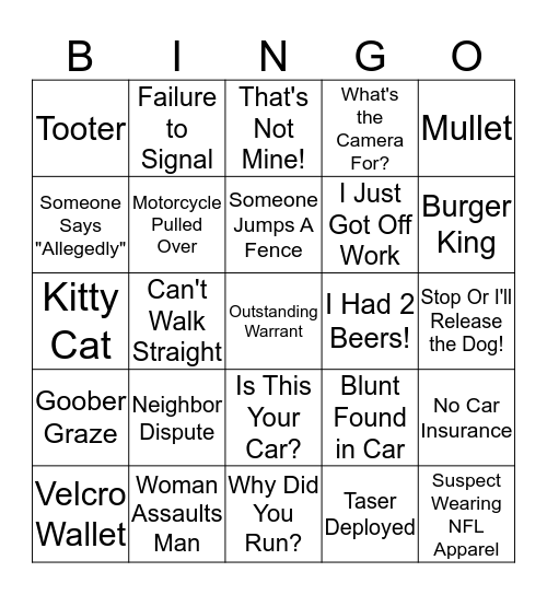 PACKERS SUCK Bingo Card