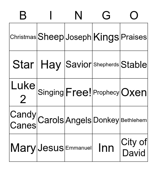 ChristmasUntitled Bingo Card