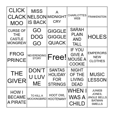 DCT BINGO Card