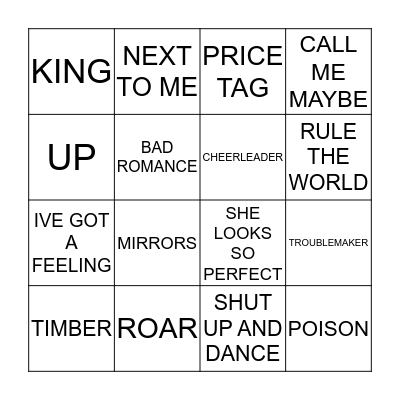 CHRISTMAS TIME Bingo Card
