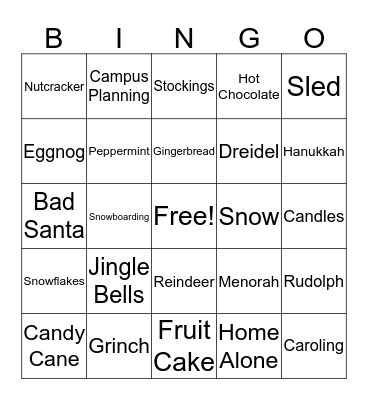 REPCAPS BINGO! Bingo Card