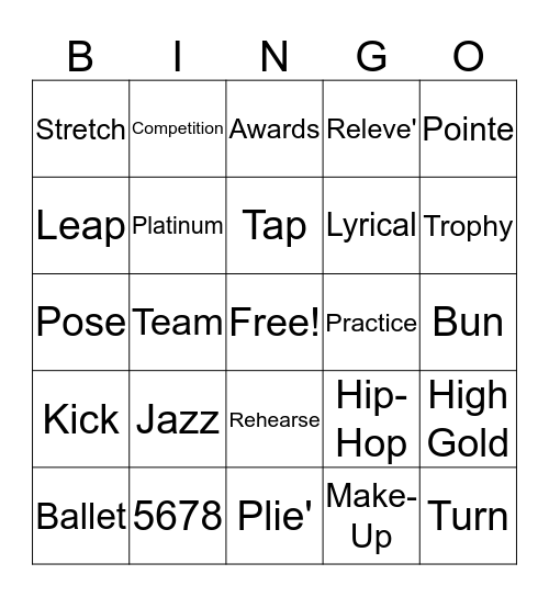 Company BINGO Card