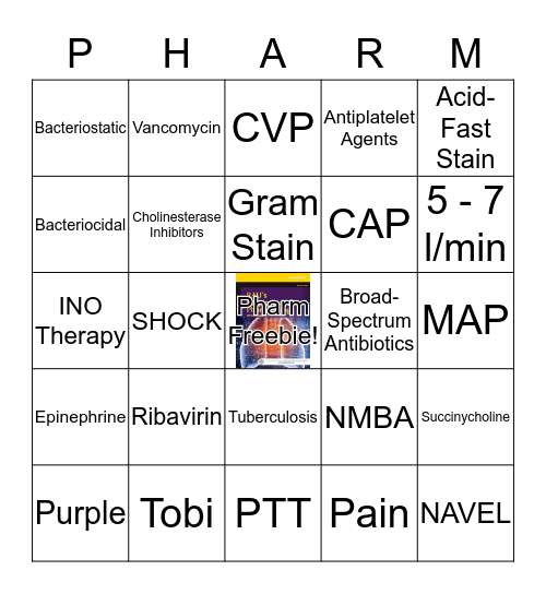 Test 5 Bingo Card