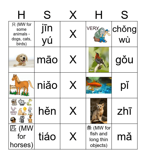 NH1-L7-HEAR/SAY SHEET A (1-10) Bingo Card