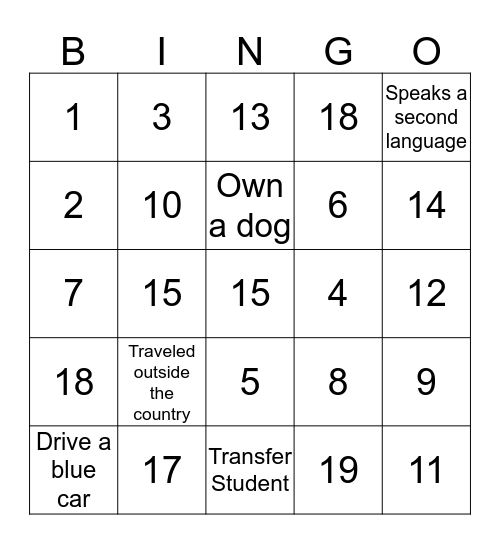 PATH CLUB BINGO!!! Bingo Card