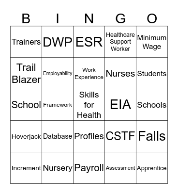 L&D Bingo Card