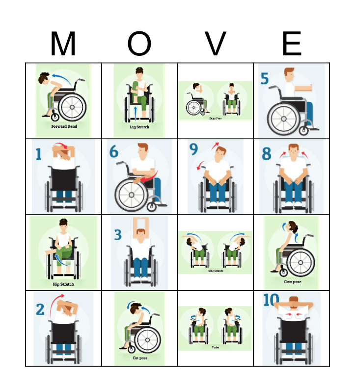 Adaptive BINGO Card