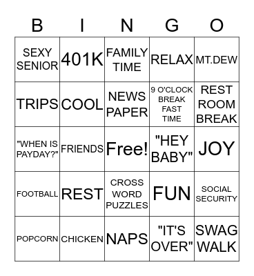 ALL ABOUT MR. MIKE Bingo Card