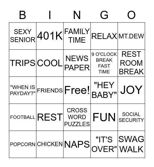 ALL ABOUT MR. MIKE Bingo Card