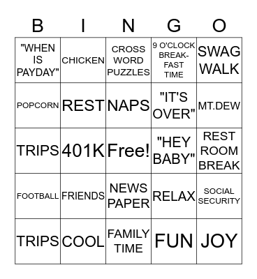 ALL ABOUT MR. MIKE Bingo Card