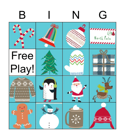 Holiday Season! Bingo Card