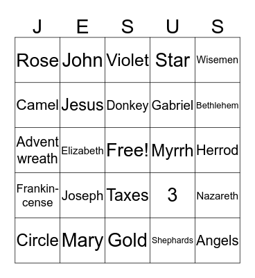 Happy Birthday  Bingo Card